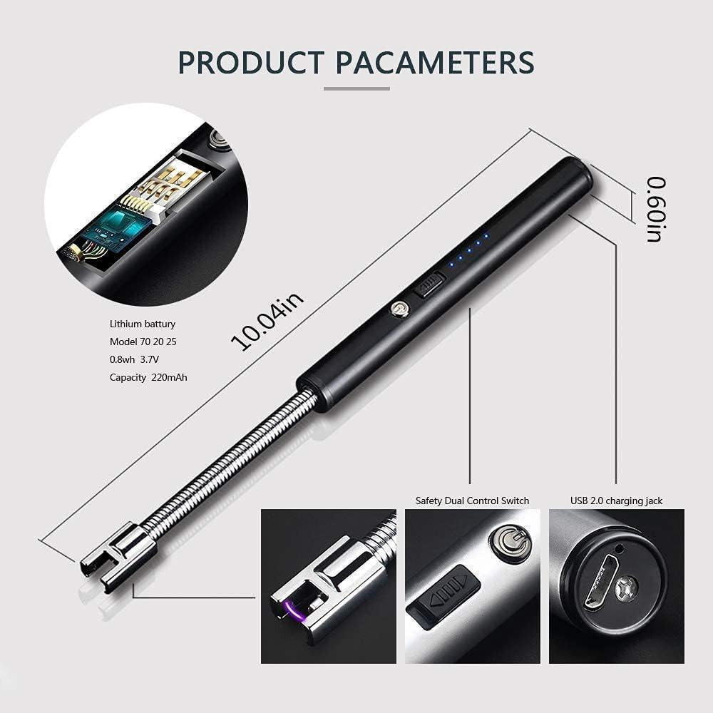USB Plasma Rechargeable Electric Lighter for Kitchen - save 10% on checkout, use code shopeasy10