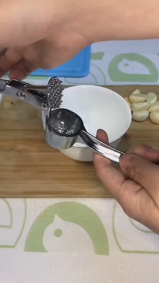 Manual Aluminum Garlic Crusher & Ginger Mincer